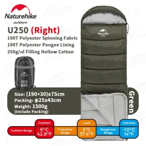 Naturehike Sleeping Bag Ultralight Cotton Sleeping Bag