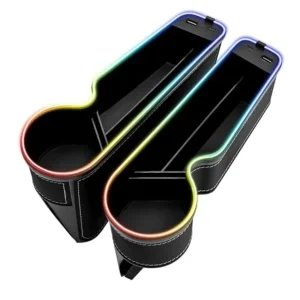 7 Color Led Car Seat Gap Organizer