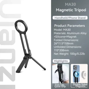 ULANZI MA30 Magnetic Phone Tripod Stand