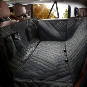 Dog Car Seat Cover for Pets 100% Waterproof Seat Cover  Back Seat Cover for Cars Truck