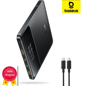 Baseus 100W 20000mAh Laptop Power Bank 2 USB-C 2 USB-A PD Fast Charging