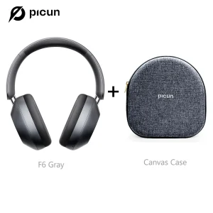 Picun F6 Active Noise Cancelling Wireless Headphones Head Tracking 3D Audio