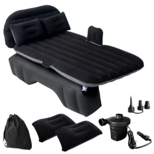 Car Air Mattress Back Seat  Camping Bed, SUV Inflatable and Pillows