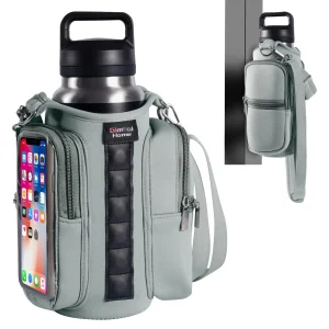 Lightweight Magnetic Water Bottle  Adjustable Strap